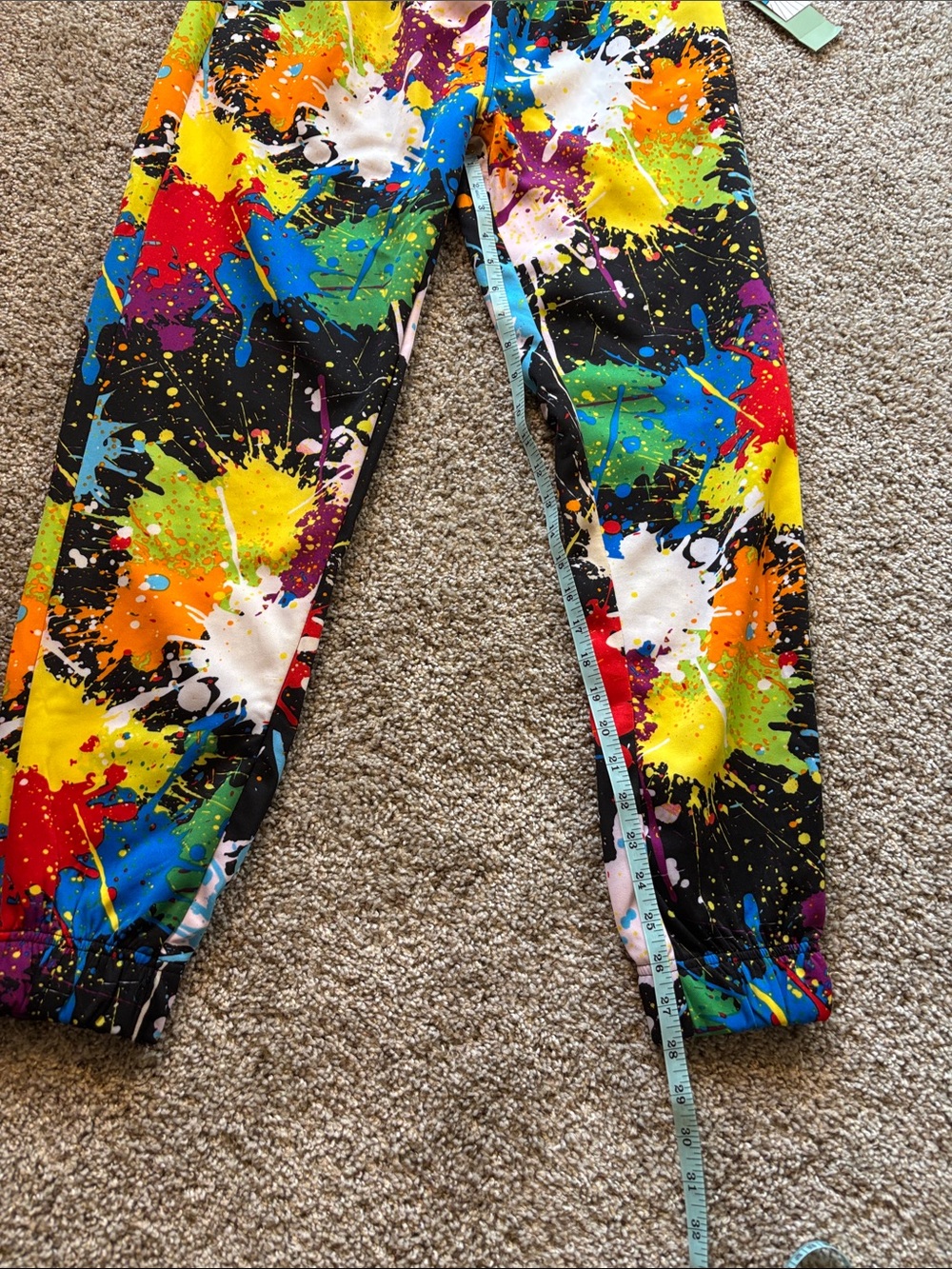Fresh Prints of Bel Air Joggers Mens Graffiti Print Drawstring Medium NWT - Picture 3 of 6